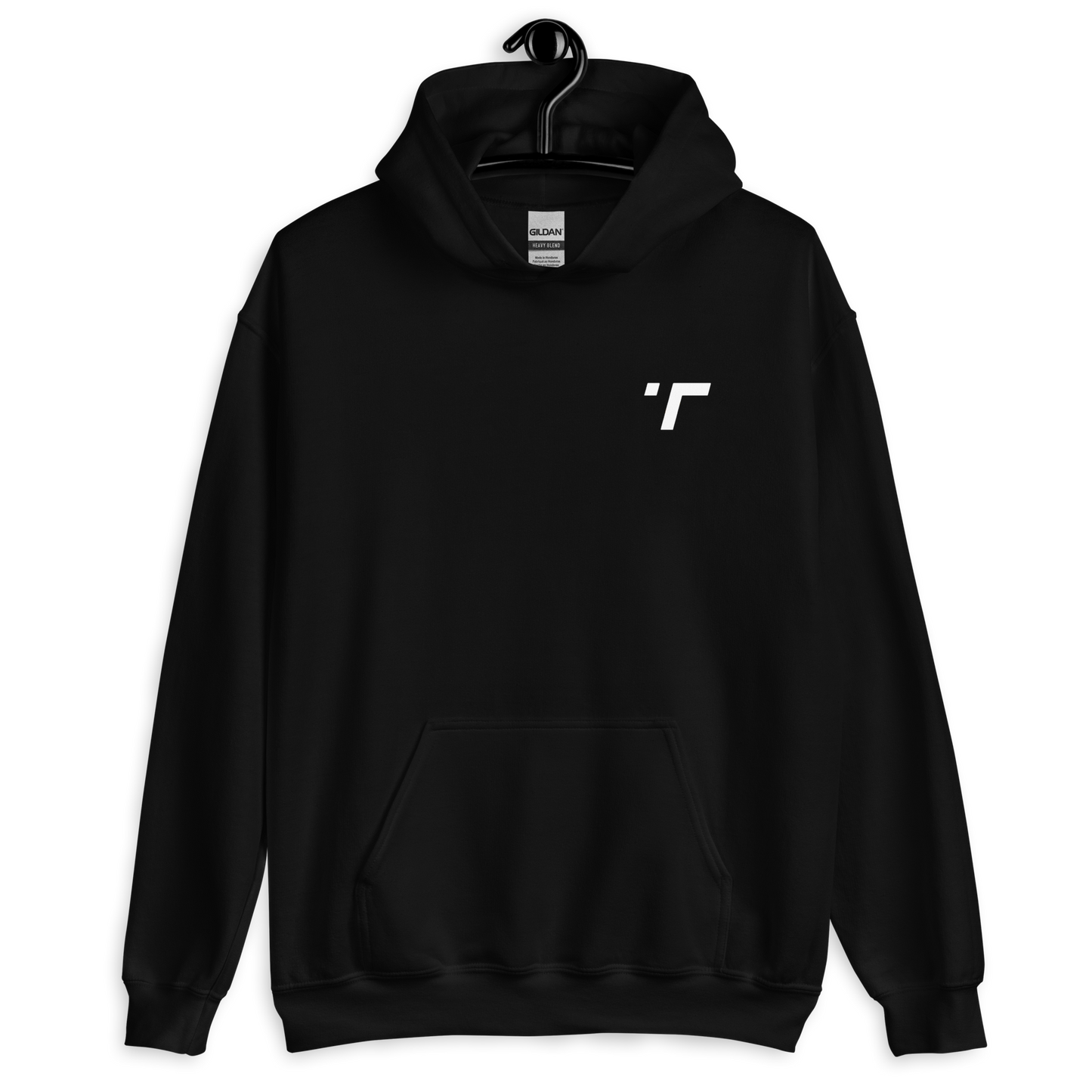 Model wearing a comfortable gym hoodie with a relaxed fit and a front pocket. Designed for warmth and ease, this hoodie is perfect for both workouts and casual wear.